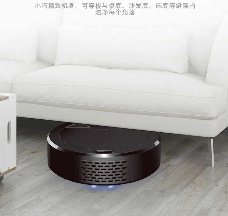 Robot inteligente de barrido manual – Escoba perezosa para el hogar, limpiador inalámbrico, aspiradora sin esfuerzo, aparato de limpieza doméstico