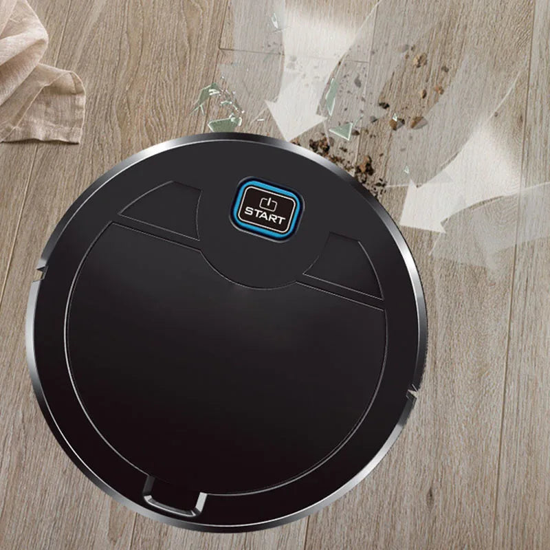 Robot inteligente de barrido manual – Escoba perezosa para el hogar, limpiador inalámbrico, aspiradora sin esfuerzo, aparato de limpieza doméstico